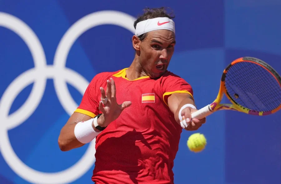 Nadal durante los Juegos Ol&iacute;mpicos de Par&iacute;s.