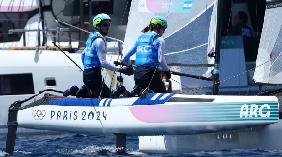 GRAN LOGRO./ La pareja argentina finaliz&oacute; segunda en la general.
