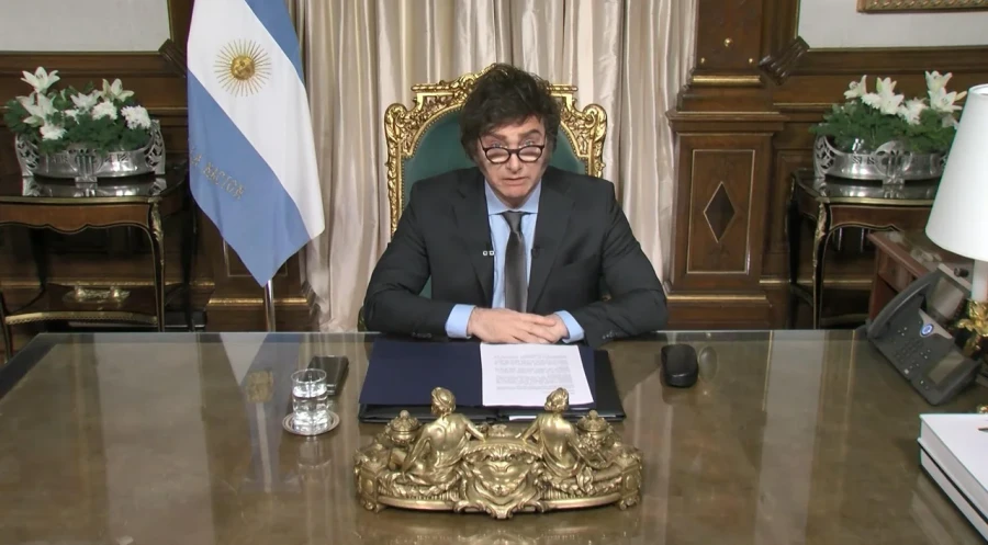 Presidente de la Naci&oacute;n Javier Milei.