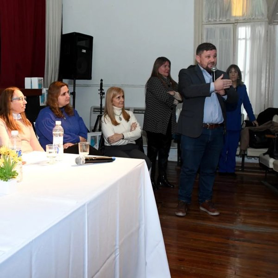 pablo Pinotti brind&oacute; un mensaje en la apertura de la jornada.