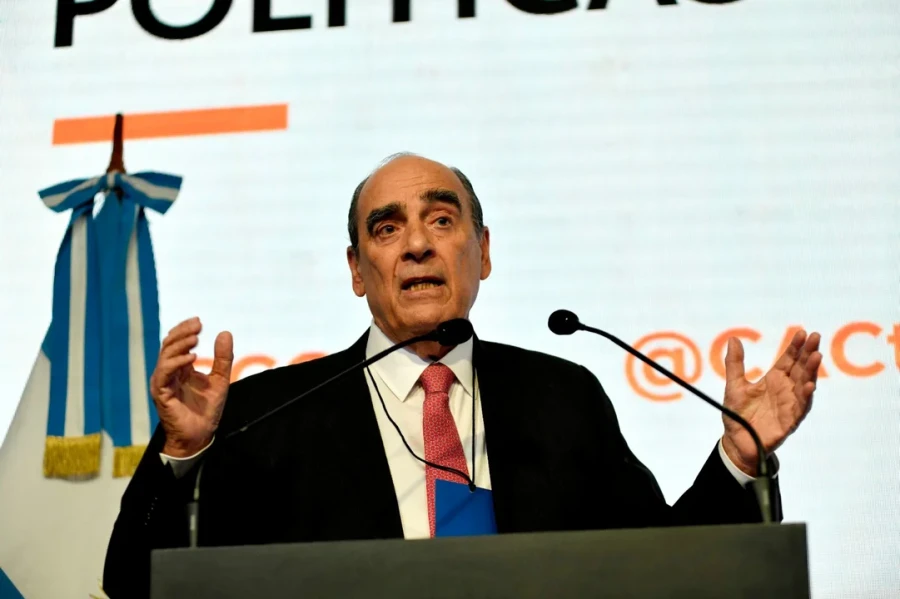 Guillermo Francos, jefe de Gabinete.