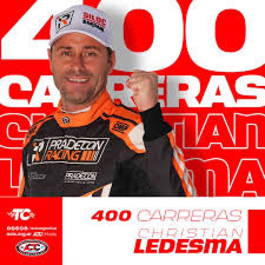 Christian Ledesma disput&oacute; su carrera n&uacute;mero 400 en el Turismo Carretera.