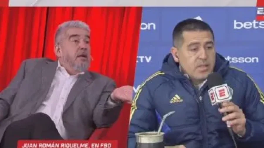 RIQUELME DEJ&Oacute; PLANTADO AL AIRE AL POLLO VIGNOLO TRAS DISCUTIR CON EL CHAVO FUCKS