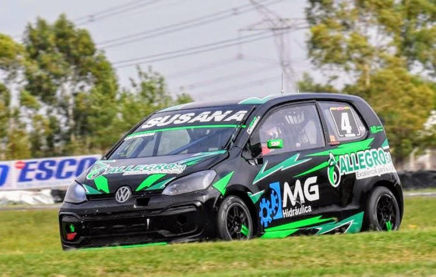 JOSÉ LUIS COSTAMAGNA. El susanense es protagonista en la Clase 2 con el VW Up.