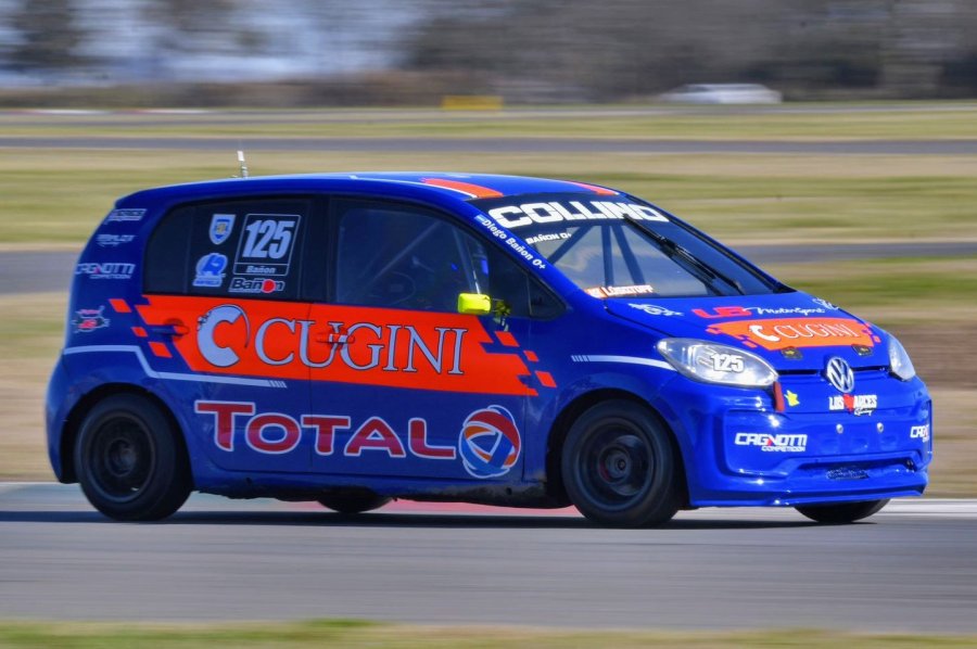 El rafaelino Diego Ba&ntilde;&oacute;n y el VW Up ganaron por primera vez en el TZ 1600.