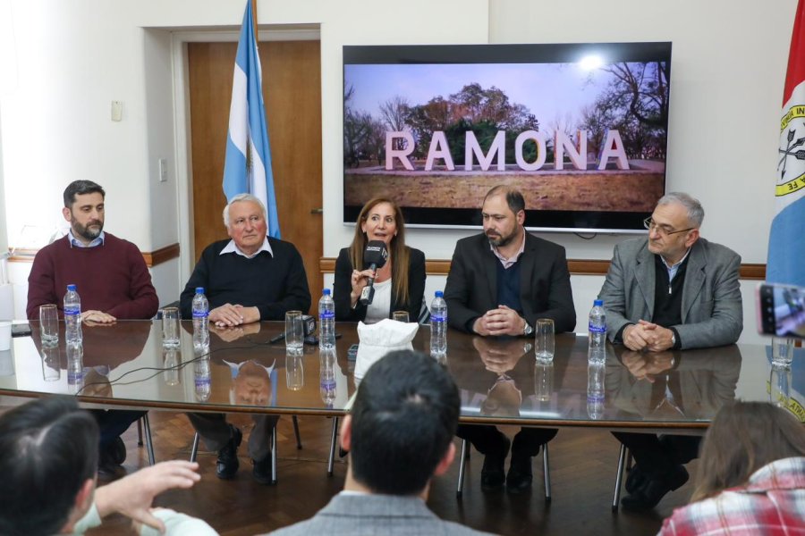 ACTO. La secretaria de Turismo, Marcela Aeberhard, encabez&oacute; la presentaci&oacute;n del evento.