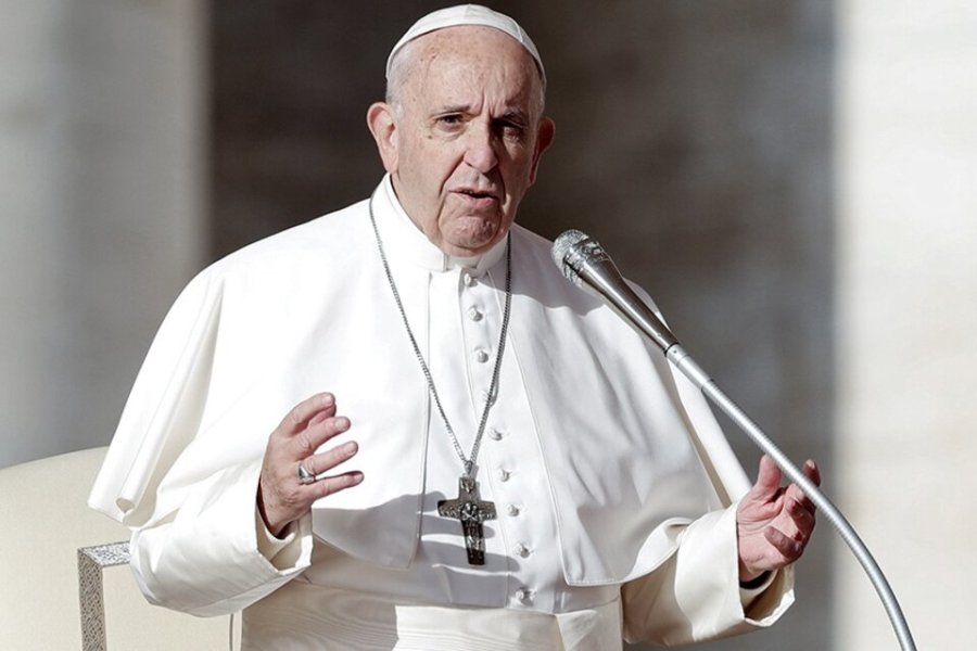 PAPA FRANCISCO. Recibir&aacute; el pr&oacute;ximo mes a referentes de la CGT.