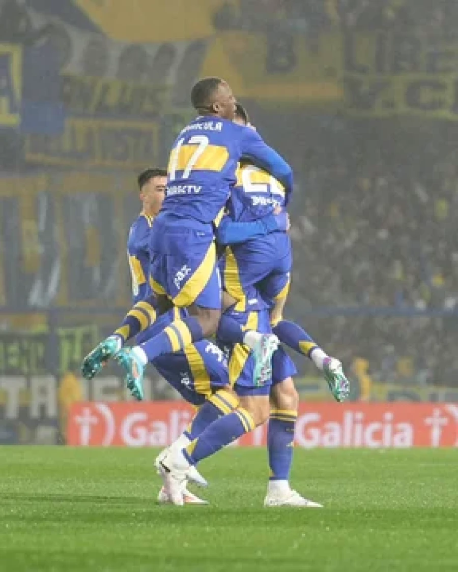 Festejo. Boca necesitaba el triunfo.