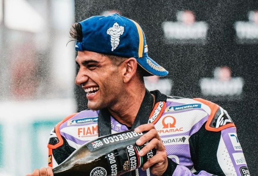 JORGE MART&Iacute;N. Recuper&oacute; el liderazgo en MotoGP.