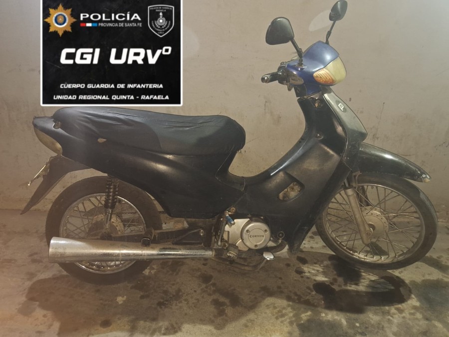 La propietaria vio a su motocicleta un d&iacute;a despu&eacute;s de hacer la denuncia.