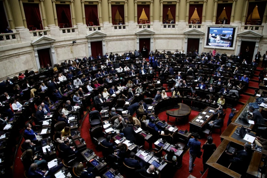 El oficialismo logr&oacute; bloquear la intenci&oacute;n opositora de conseguir dos tercios de los votos para insistir con la ley. (FOTO NA)