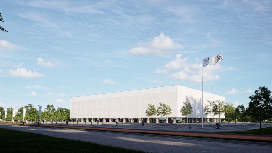 ESTADIO MULTIPROPOSITO. As&iacute; quedar&aacute; el que se construir&aacute; en Rafaela.