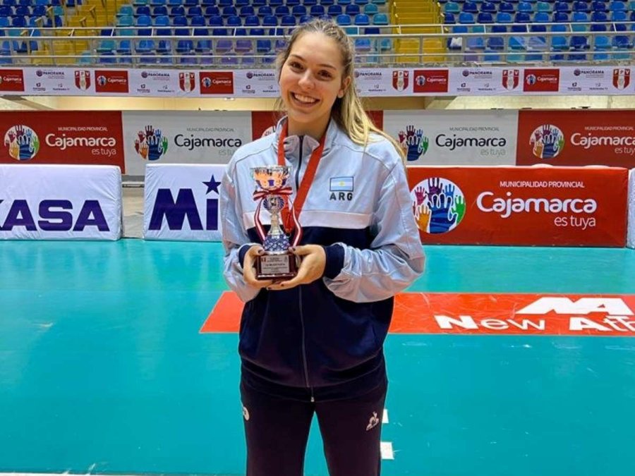 NUEVO DESAFIO. La jugadora surgida en Uni&oacute;n que integra la selecci&oacute;n argentina.