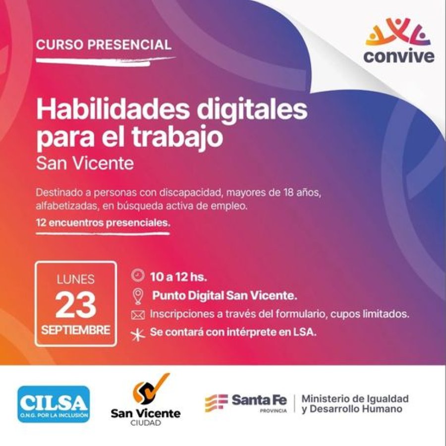 Promoci&oacute;n del curso.