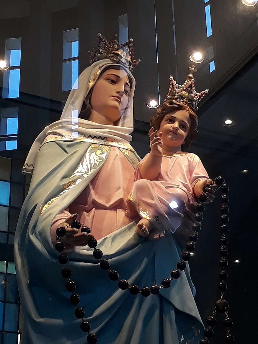Virgen del Rosario de San Nicol&aacute;s.