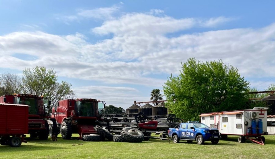 UNA BUENA. La inseguridad rural se mantiene, pero esta vez el caso tuvo un final feliz.