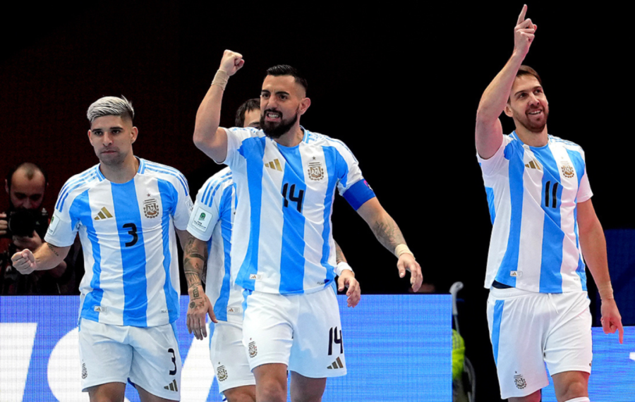 La Selecci&oacute;n argentina de futsal le gan&oacute; 2-0 a su par de Croacia.