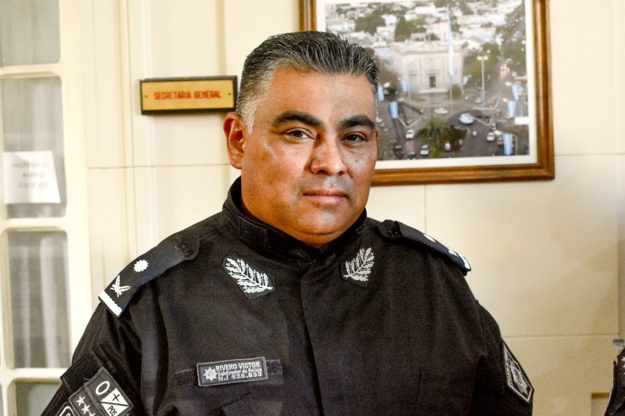 V&iacute;ctor Hugo Rivero, jefe de la Unidad Regional V de Polic&iacute;a, conocido su nuevo destino, a&uacute;n da pelea con demoras en Rafaela.