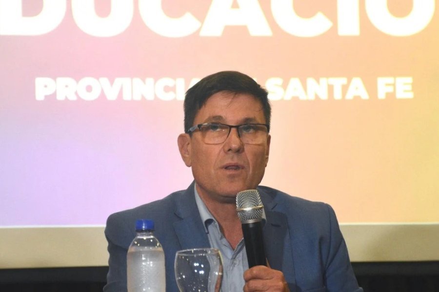 JOSE GOITY. El ministro de Educaci&oacute;n de la provincia se refiri&oacute; al nuevo paro de Amsafe de este mi&eacute;rcoles por la marcha universitaria.