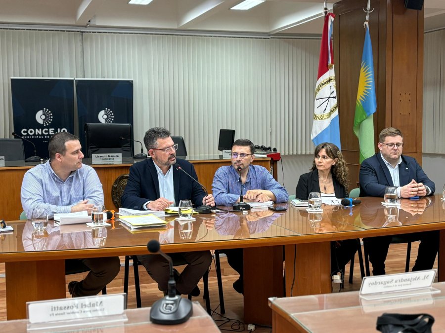 PROYECTO. El Departamento Ejecutivo Municipal present&oacute; ante el Concejo el Presupuesto 2025.