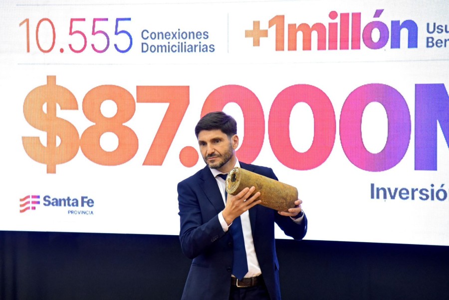 &ldquo;En algunos casos se reemplazar&aacute; ca&ntilde;er&iacute;a que data de 1889&rdquo;, marc&oacute; Maximiliano Pullaro.