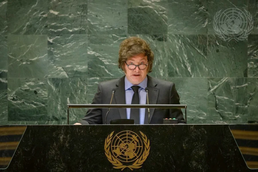 El presidente de Argentina, Javier Milei.