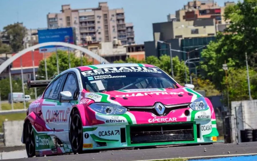 Nicol&aacute;s Moscardini fue la referencia del viernes con el Fluence de Leonel Pern&iacute;a.