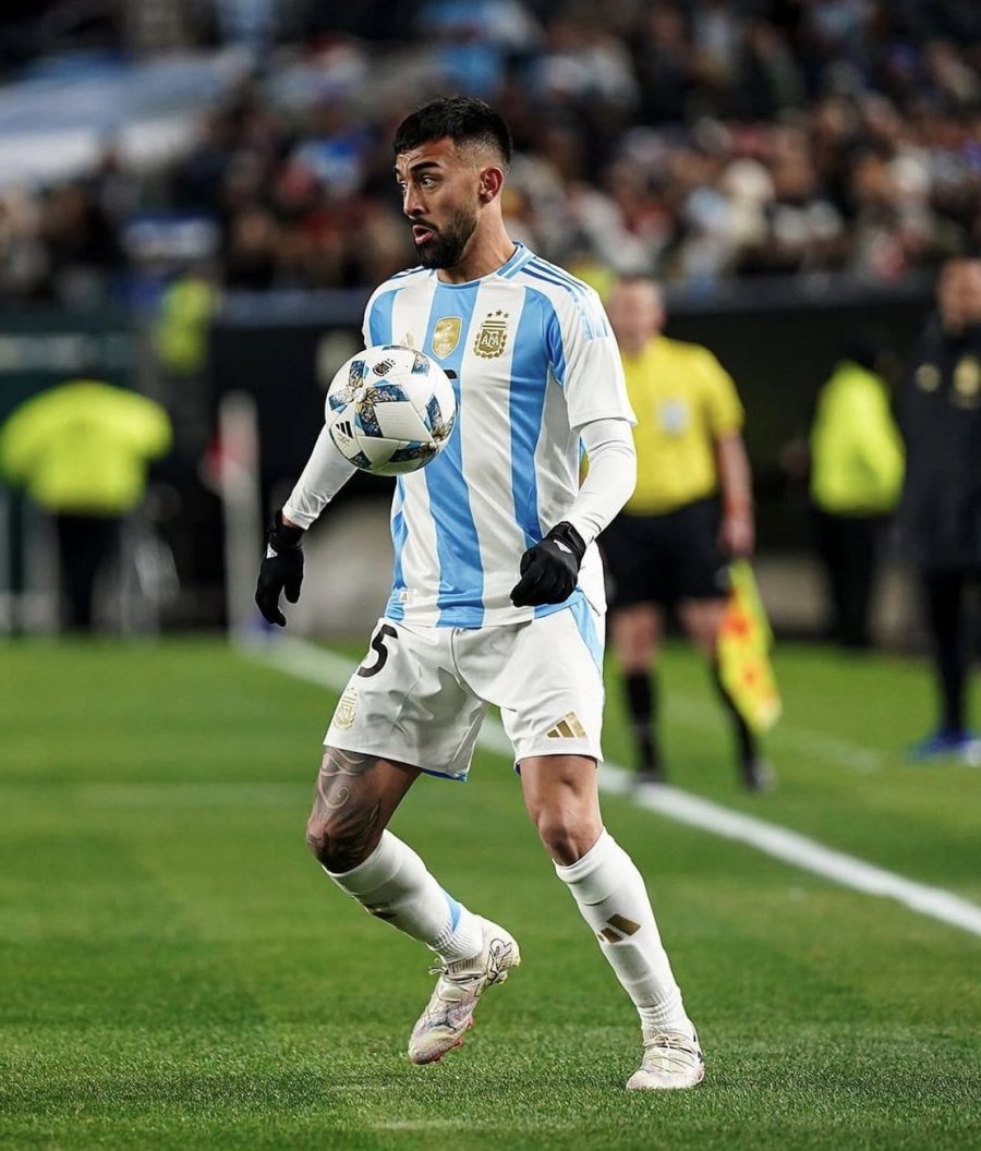 NICOLAS GONZALEZ. Se lesion&oacute; jugando en Champions con Juventus.