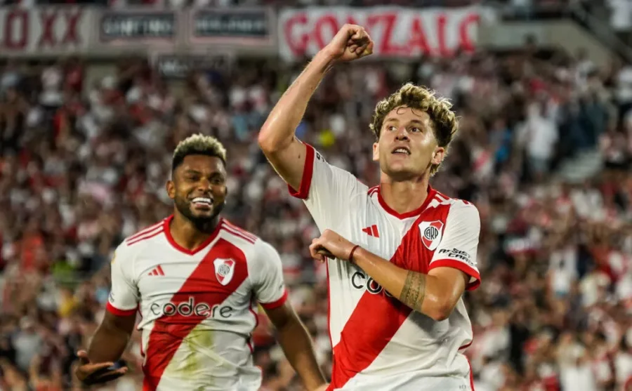 EL RAFAELINO COLIDIO SER&Aacute; UNO DE LOS DELANTEROS DE RIVER EN EL JUEGO DE HOY