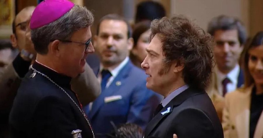 DURO MENSAJE. La Iglesia critic&oacute; al gobierno de Milei.