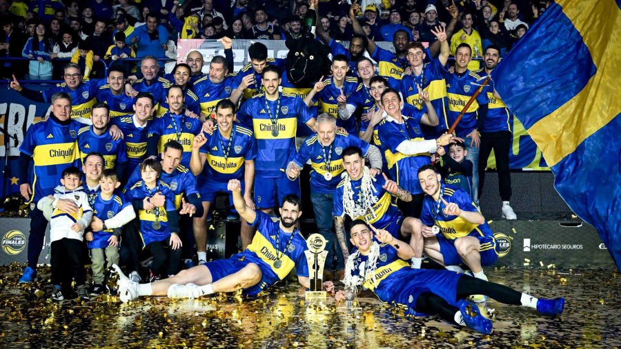 CAMPEON DEFENSOR.Boca festej&oacute; en la reciente edici&oacute;n.