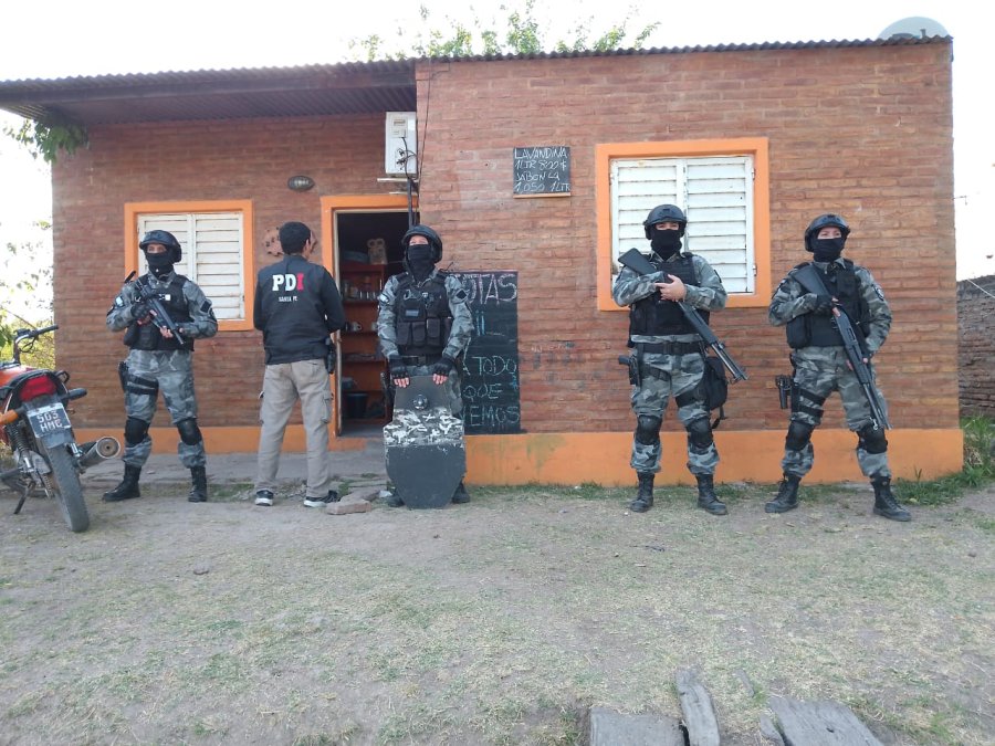 6 allanamientos por Drogas se realizaron en San Crist&oacute;bal.