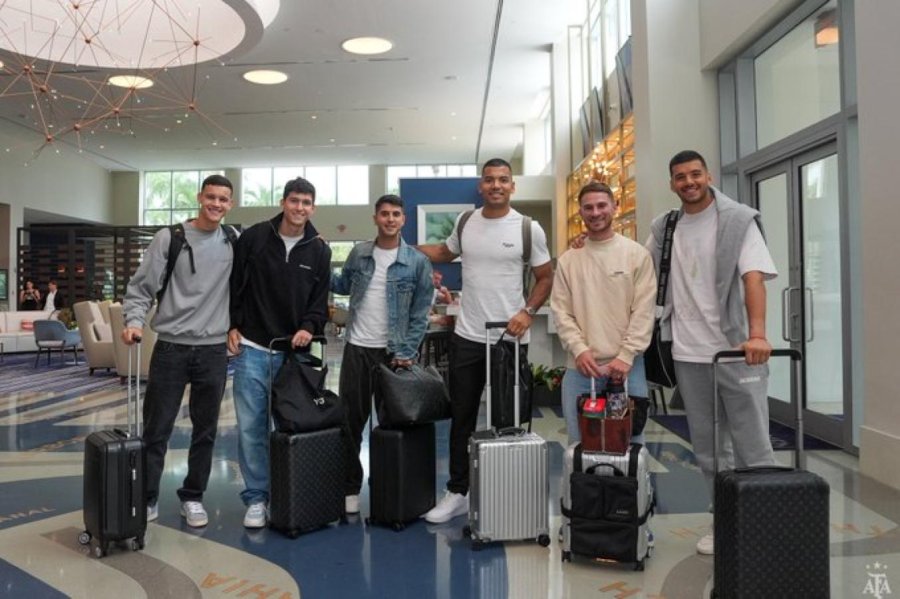 LOS PRIMEROS SELECCIONADOS EN LLEGAR A MIAMI