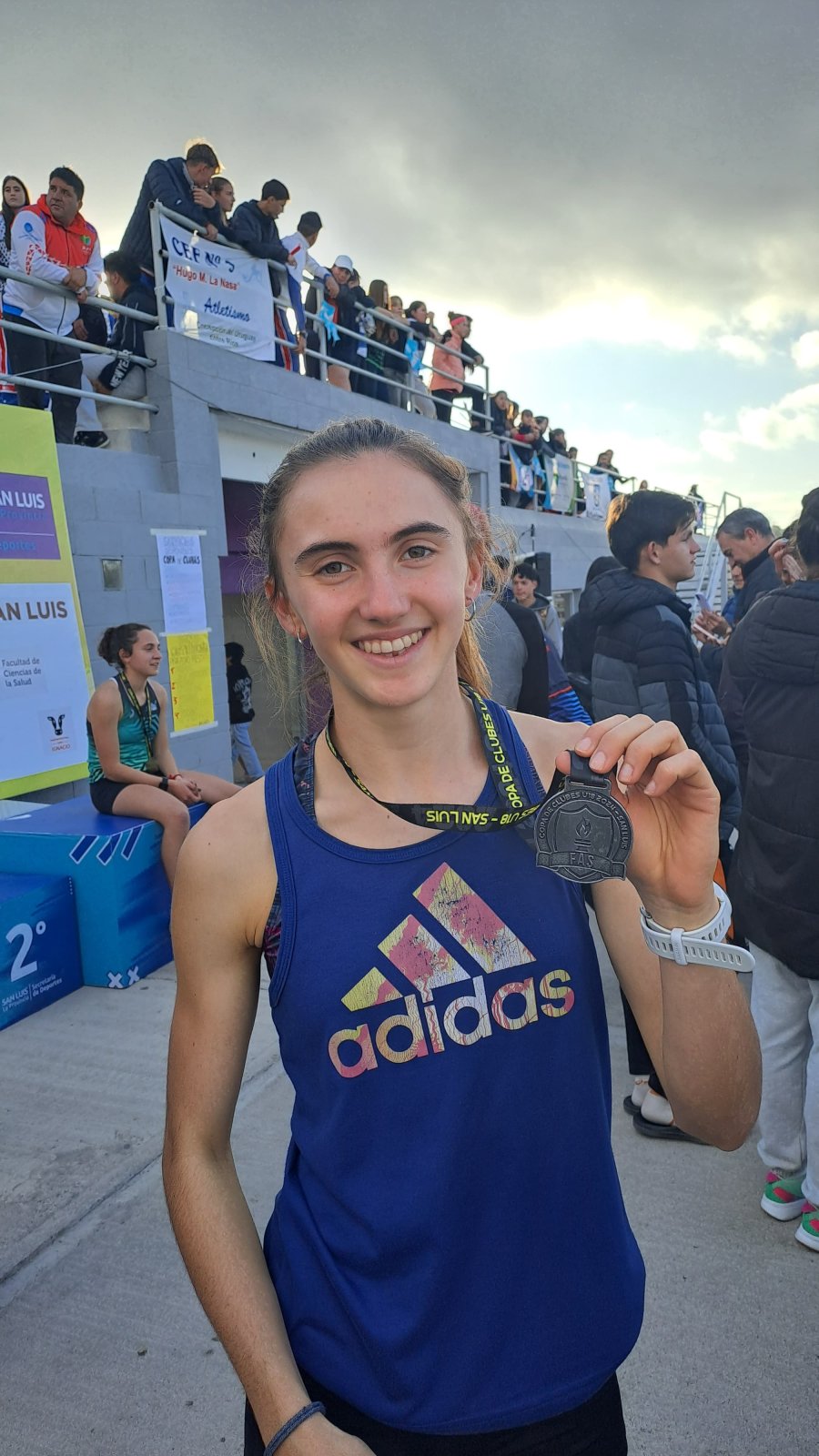 SOFIA FREGONA. Su prueba son los 2.000 metros con obst&aacute;culos.