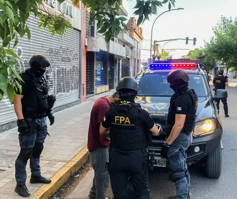 La Fuerza Policial Antinarcotr&aacute;fico (FPA) de C&oacute;rdoba.
