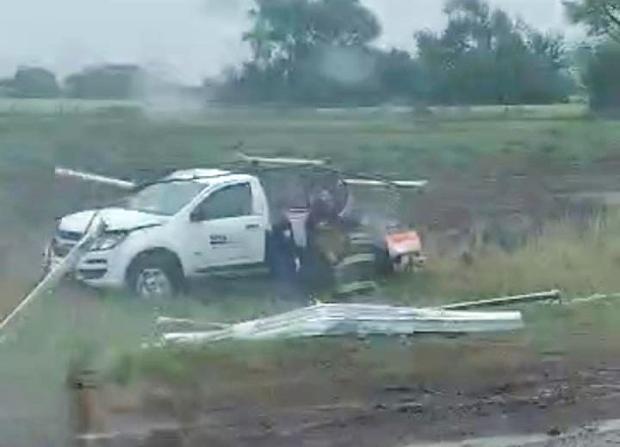 La camioneta perteneciente al difunto se trat&oacute; de una Chevrolet S-10.
