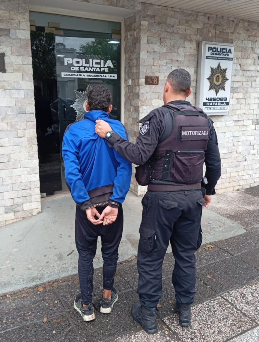 Los protagonistas del frustrado robo en barrio La Ca&ntilde;ada.