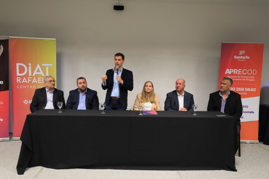 El intendente Leonardo Viotti subray&oacute; la necesidad de un trabajo conjunto entre instituciones para abordar los desaf&iacute;os del consumo problem&aacute;tico.