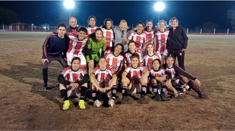 BUENA VENTAJA. El equipo rafaelino se volvi&oacute; con un 2-0.