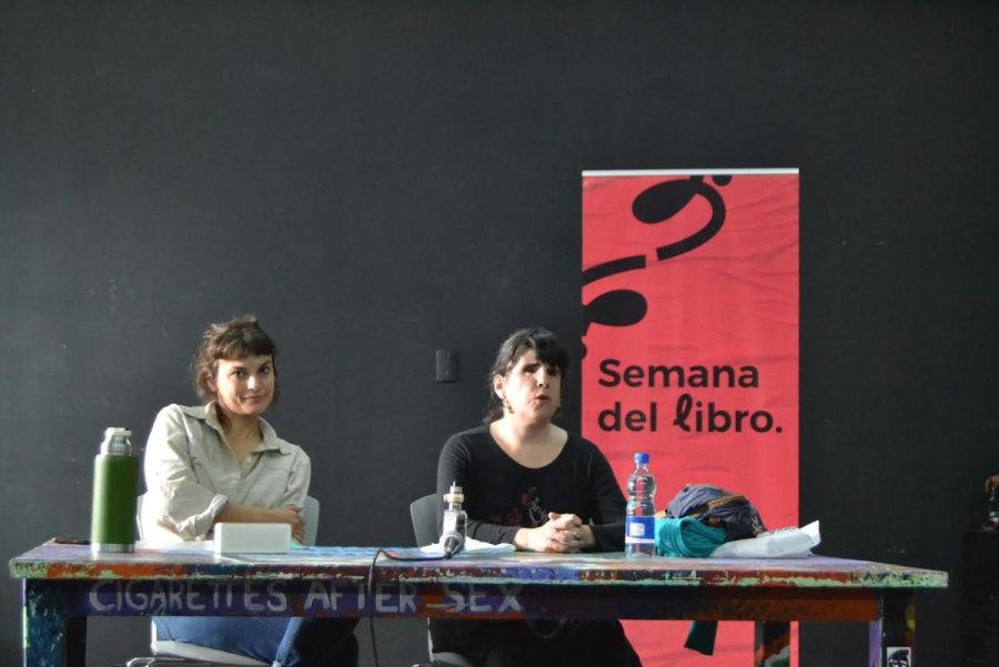 Roc&iacute;o Mu&ntilde;oz Vergara en la Semana del Libro.