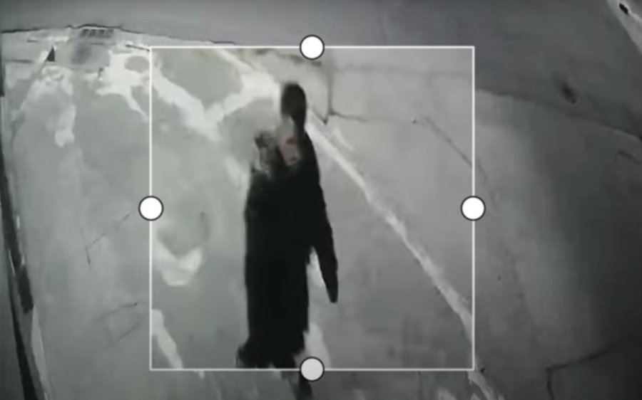 Imagen de una c&aacute;mara de seguridad del presunto homicida santafesino.