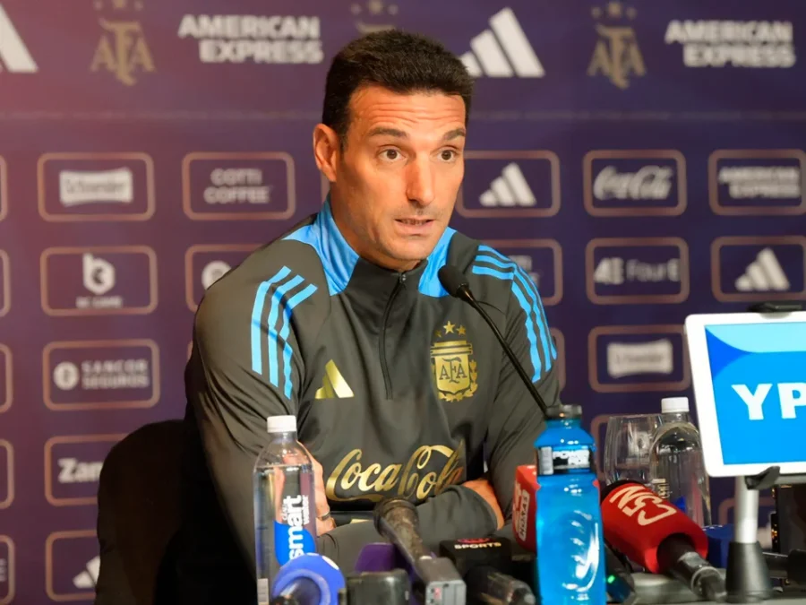 Scaloni habl&oacute; sobre el partido ante Bolivia, las bajas y las psibilidades para el once titular.