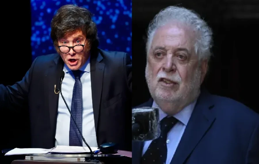 Milei tild&oacute; de "siniestro" a Gin&eacute;s Gonz&aacute;lez Garc&iacute;a y el kirchnerismo lo cruz&oacute;.
