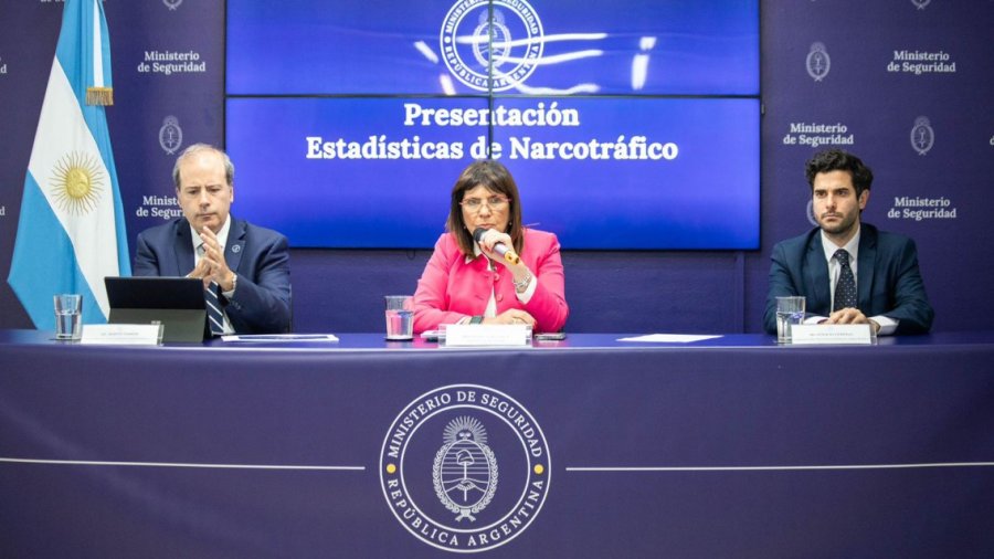 La Ministra de Seguridad de la Naci&oacute;n, Patricia Bullrich, present&oacute; p&uacute;blicamente los logros obtenidos.