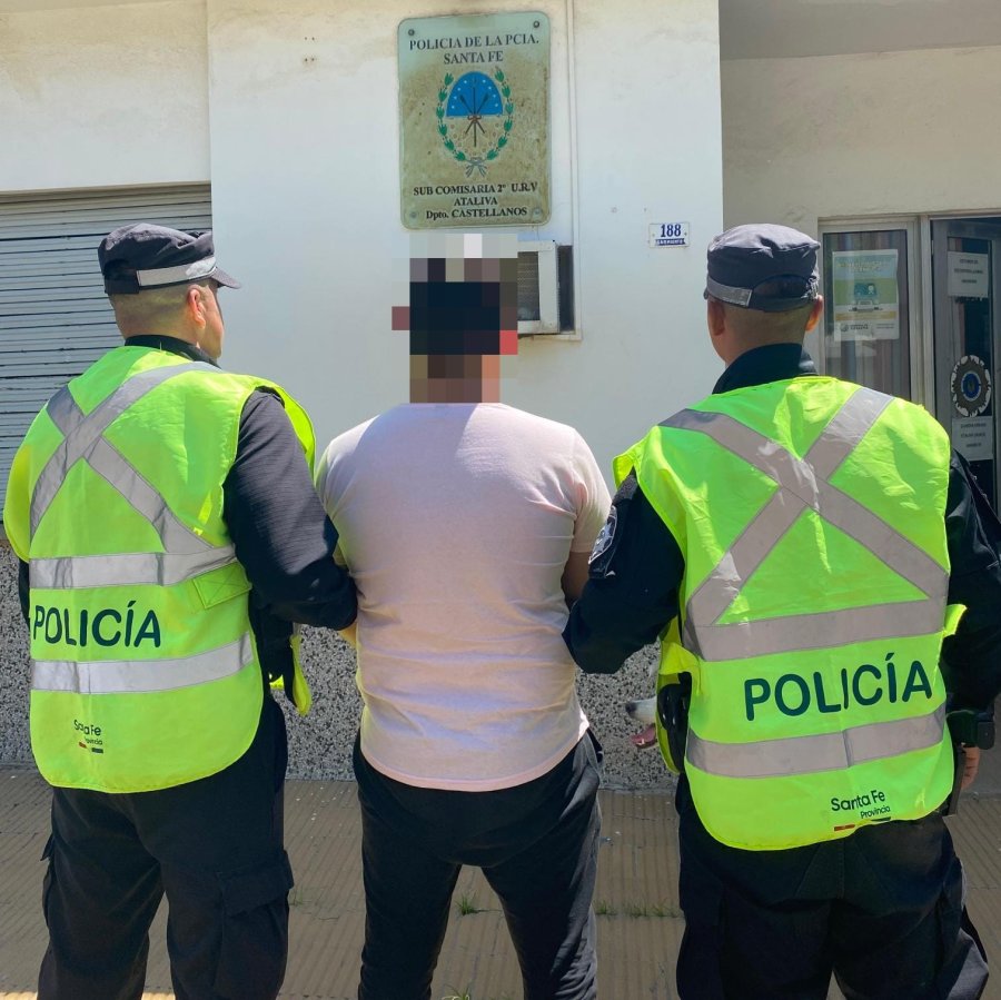 El buscado en C&oacute;rdoba fue atrapado en un operativo de control en Ataliva.
