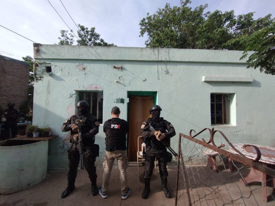 El allanamiento se realiz&oacute; en una vivienda ubicada en calle Jaime Ferr&eacute; al 700.