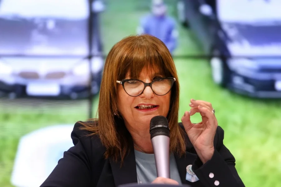 La ministra de Seguridad, Patricia Bullrich.