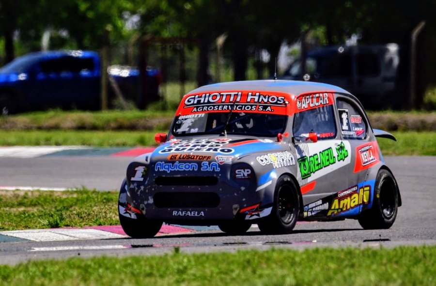 Agust&iacute;n Ghiotti logr&oacute; su segundo t&iacute;tulo consecutivo en el Fiat 600 TZ.