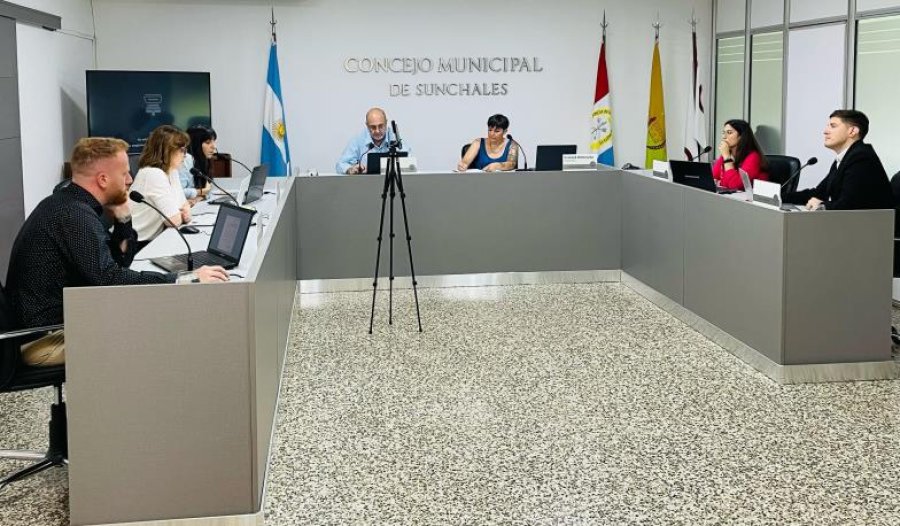 Los ediles en uno de sus encuentros.