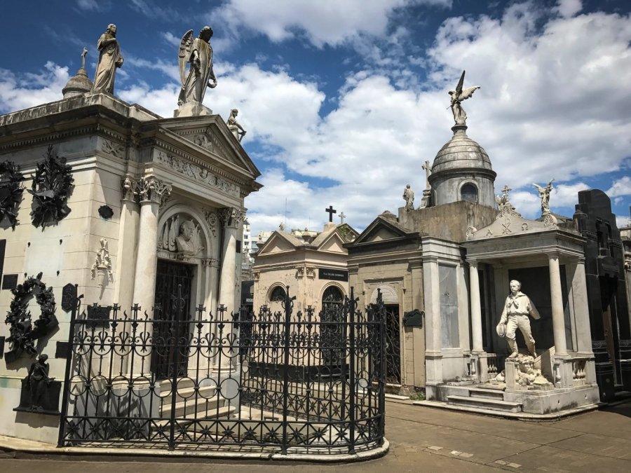 Cementerio de La Recoleta, ubicado en el barrio del mismo nombre en Buenos Aires.